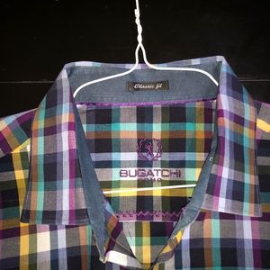 Bugatchi Uomo Long Sleeve Sport Shirt